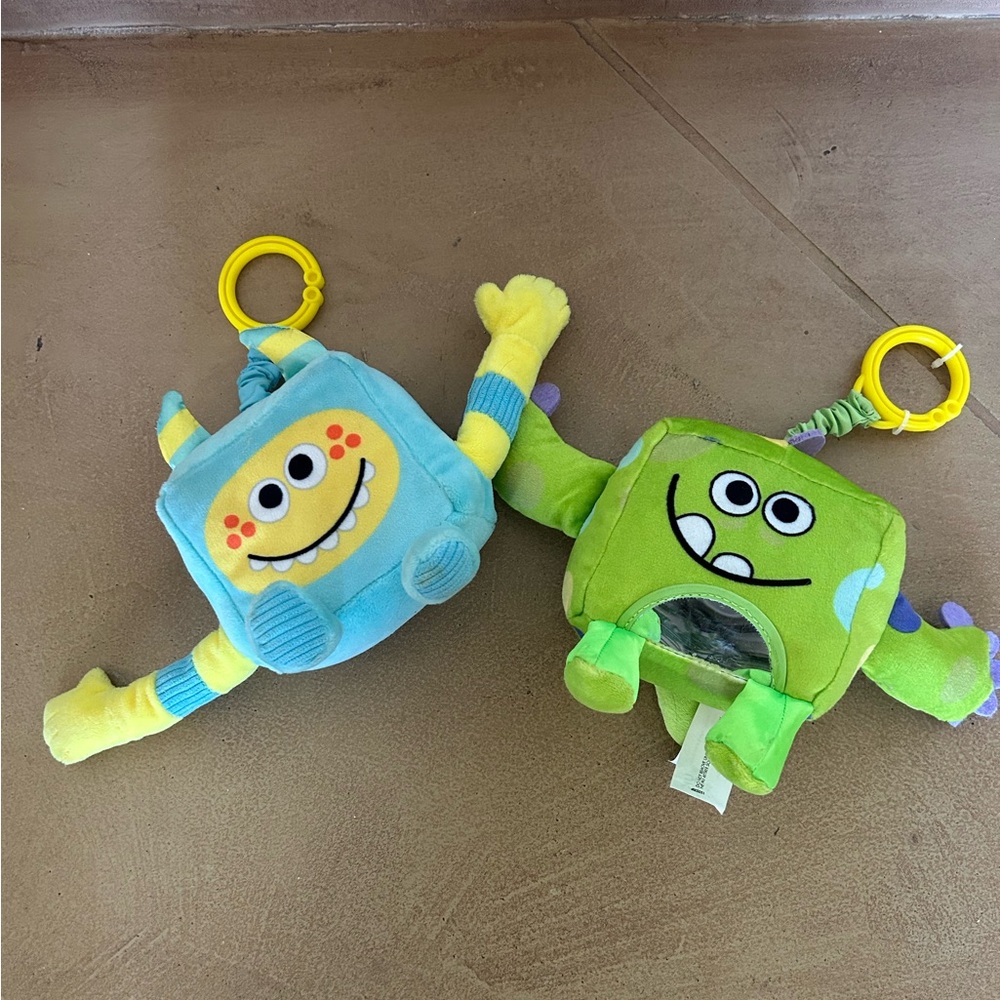 Super Simple Songs - Colorful Monster Plush Toy Set of two